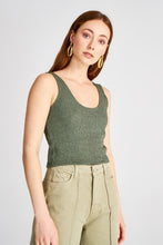 Load image into Gallery viewer, Trendyol Textured Crop Knitted Blouse TWOSS20BZ1518
