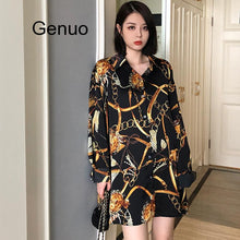 Load image into Gallery viewer, Fashion Casual PLUS Size Blouses Women 2020 Spring Chiffon Blouse Three Quarter Sleeve Loose Tops Shirts Blusas Mujer

